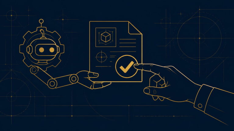 Human-in-the-loop : l'ingénieur valide d'un tap le livrable préparé par l'agent IA bureau d'études
